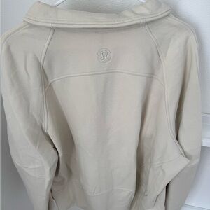 Lululemon Beige Zip-Up Jacket